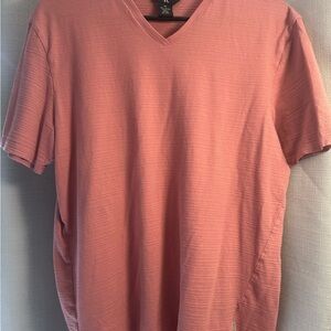 Calvin Klein Men's Coral V-Neck Tee